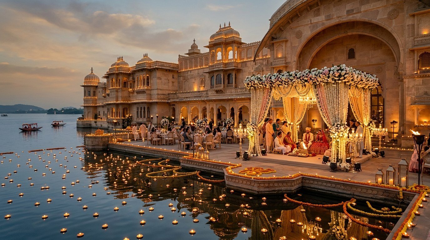 Dreamy Luxury Indian Wedding Palace Venue
